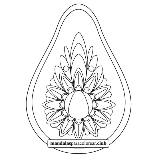 Dibujo De Aguacate Para Colorear Ultra Coloring Pages