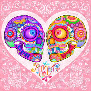 Mandalas de Calaveras Ya Pintadas